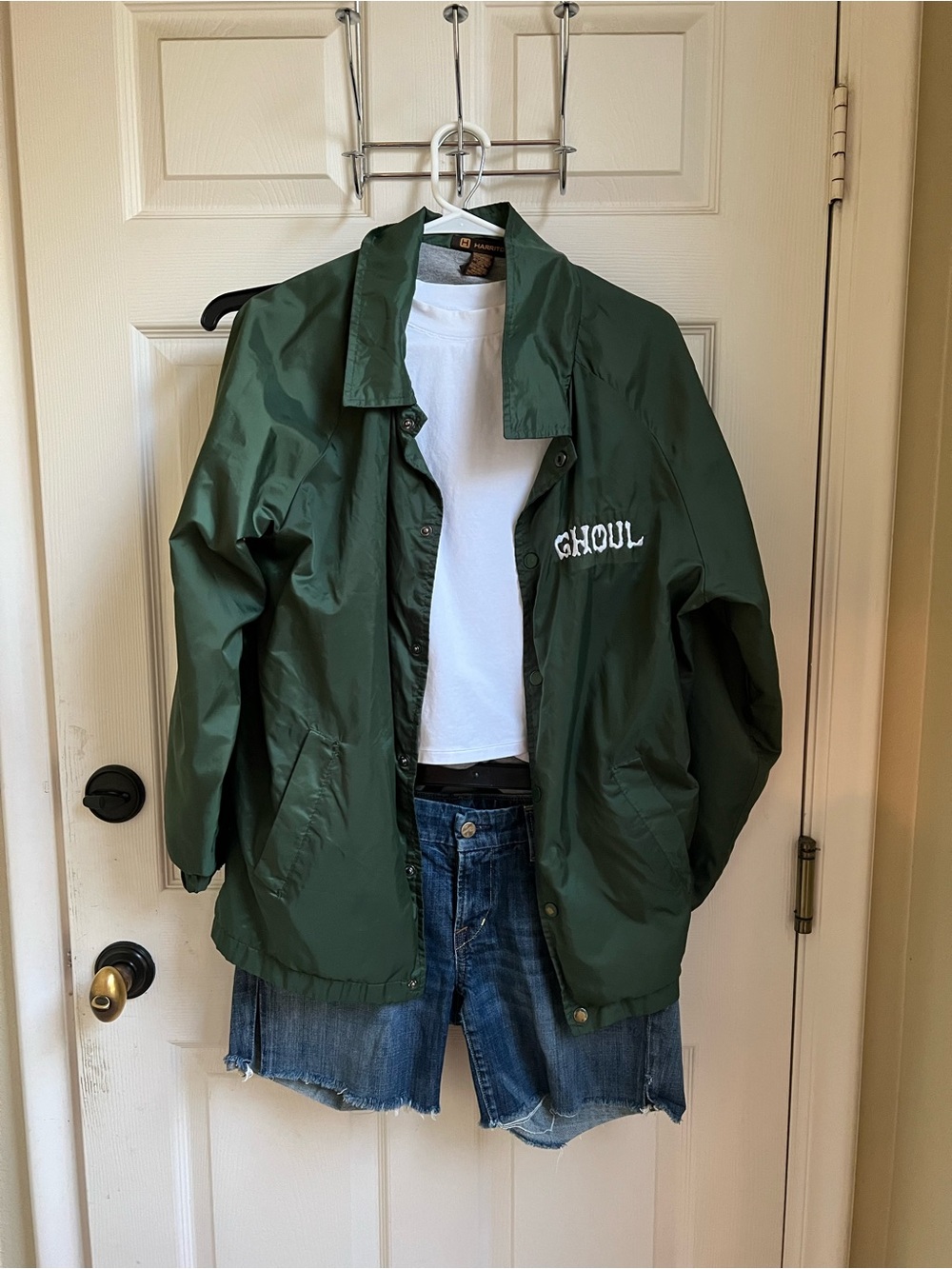 Green "GHOUL" Coach Windbreaker